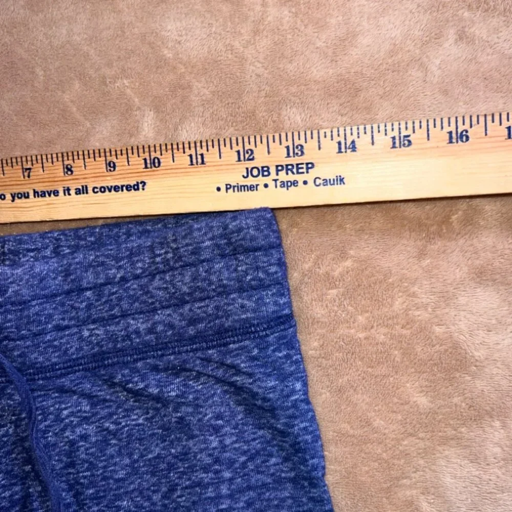 Justice Active‎ Girls 12 Heather Blue Sequin Cheer Gymnast Sweatpants Joggers